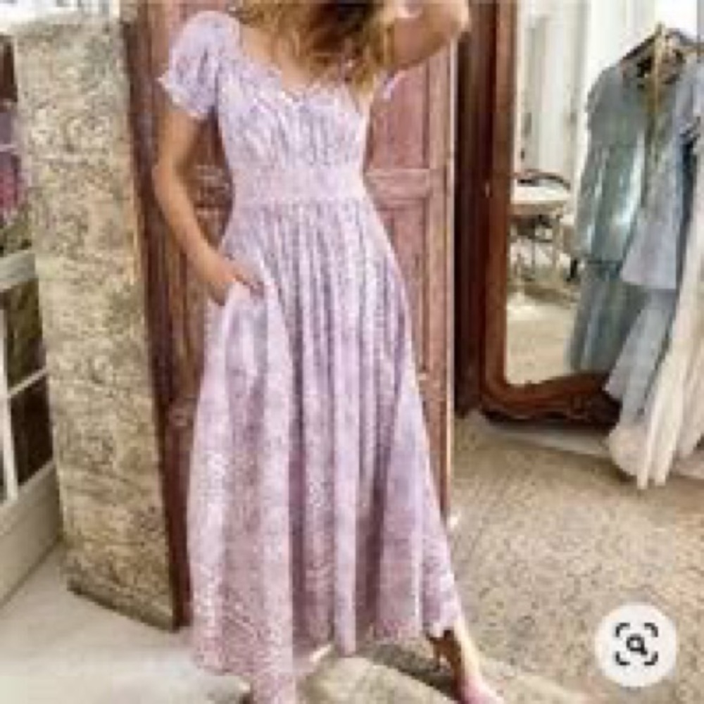 LoveShackFancy Ren Dress in Candy Heart